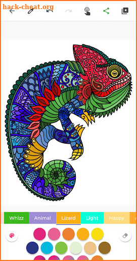 Animals Coloring Book - Coloring Pages to Relax screenshot