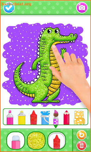 Animals Coloring Book Glitter screenshot