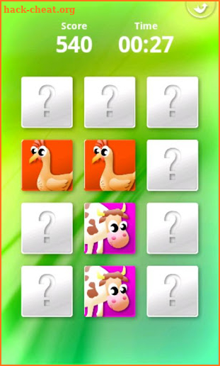 Animals' Memory for Kids screenshot