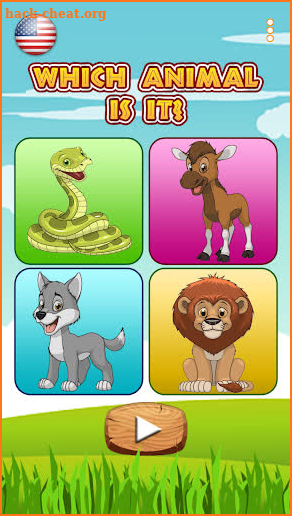 Animals names and sounds - No Ads screenshot