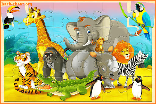 Animals Puzzle - Cartoon Puzzles for Kids screenshot