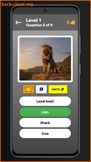 Animals Quiz screenshot