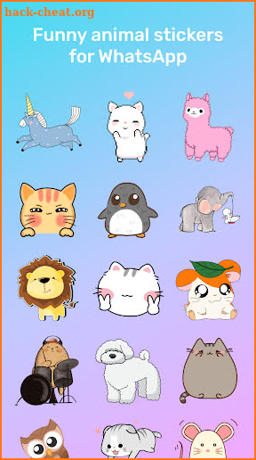 Animals Stickers for Whatsapp screenshot