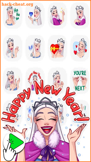 Animated Christmas Stickers For WhatsApp screenshot