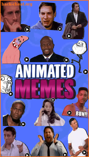 ANIMATED Funny Memes WastickerApps screenshot