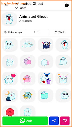 Animated Halloween Stickers 2020 WAStickerApps screenshot