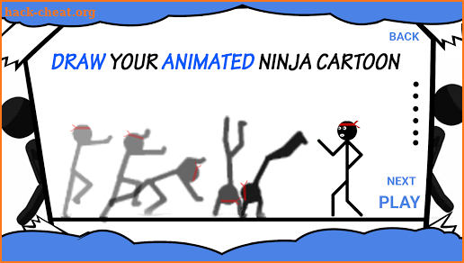 Animated Ninja Cartoon Maker screenshot