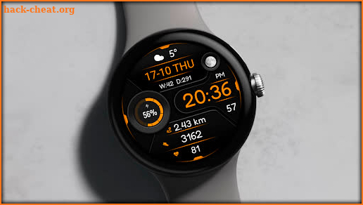 Animated Onysy Watch face screenshot