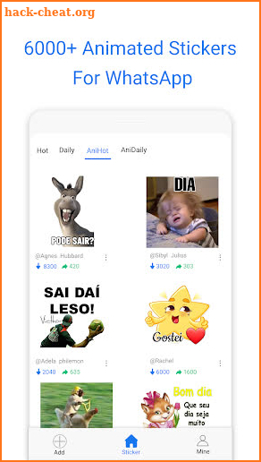 Animated Sticker For WhatsApp screenshot