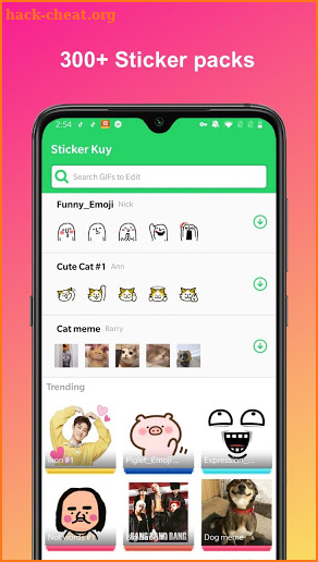 Animated Sticker Maker for WA WAStickerApps screenshot