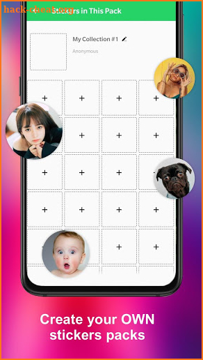 Animated Sticker Maker for WA WAStickerApps screenshot