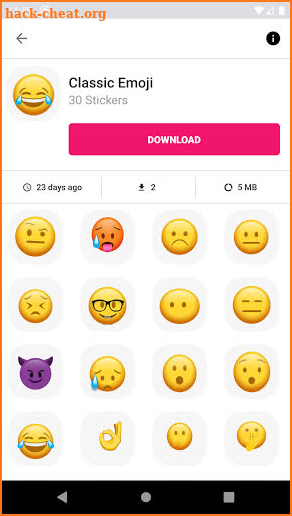 Animated Stickers & Emojis - WAStickerApps screenshot