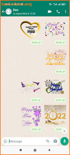 animated stickers happy new year 2022 screenshot