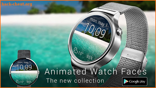 Animated watch faces screenshot