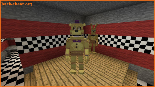 Animatronics Mod Minecraft. FNaF maps. screenshot