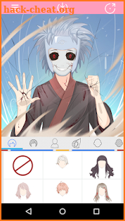 Anime Avatar Maker: Creepy Scream Factory screenshot