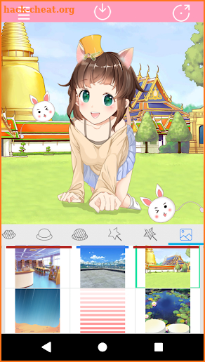 Anime Avatar Maker: Pretty screenshot