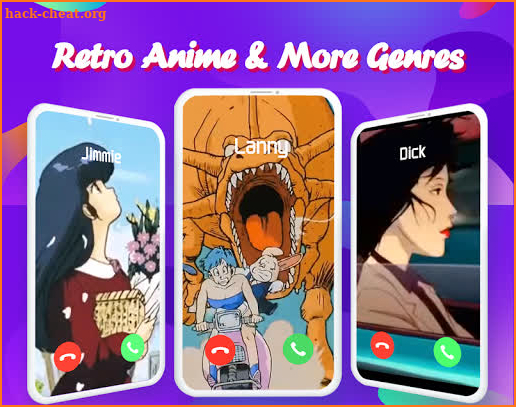 Anime Call Flash: Color Phone Caller Screen Theme screenshot