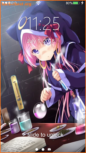 Anime Cat Girl 🐱 Screen Lock screenshot