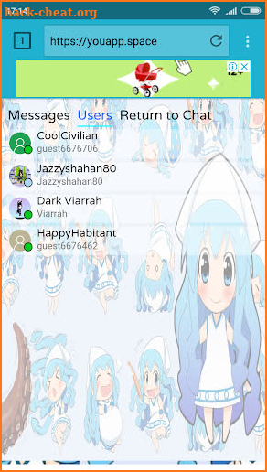 Anime chat Chibi club online for gacha life 2k20 screenshot