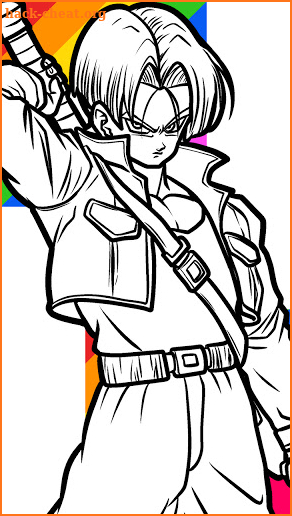 Anime Coloring Book Ultra Instinct screenshot