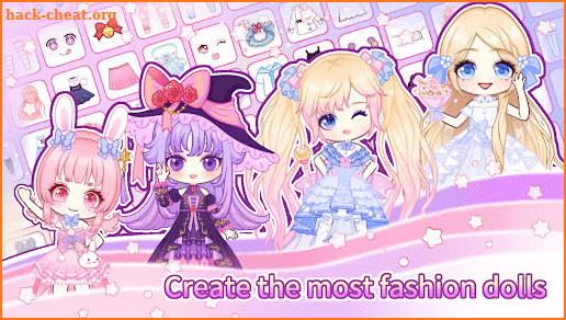 Anime Doll Dress Up Games screenshot