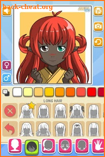 Anime Face Maker GO screenshot