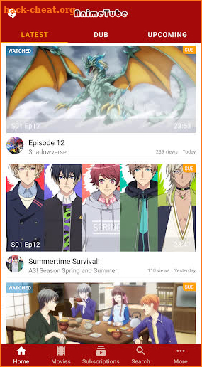 Anime Fanz Tube - Anime Stack screenshot