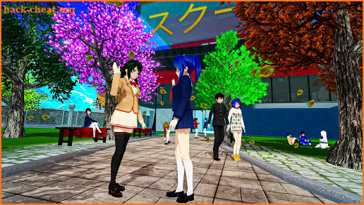 Anime High School Life Days Yandere Girl Simulator screenshot