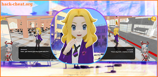 anime high school simulator 3D screenshot