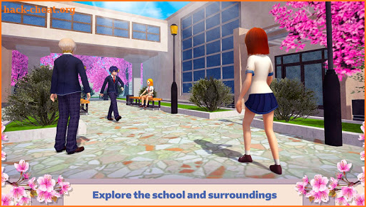 Anime High School Teenagers Life Simulator screenshot