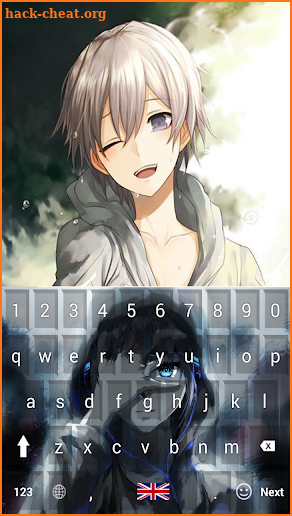 Anime Keyboard Theme screenshot