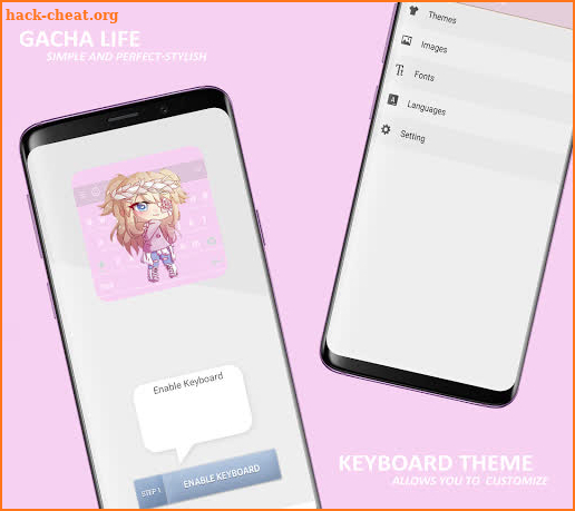 Anime Keyboard Theme Gacha Life screenshot