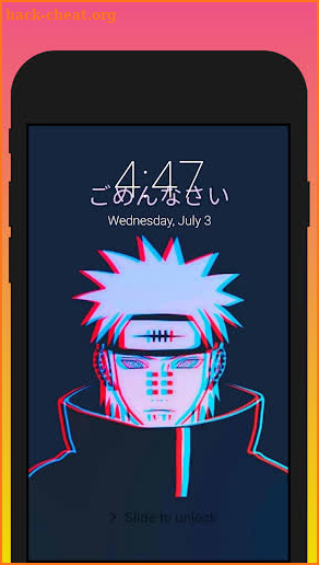 Anime Lock Screen Wallpapers HD screenshot