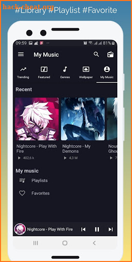 Anime Music Mix 2020 screenshot