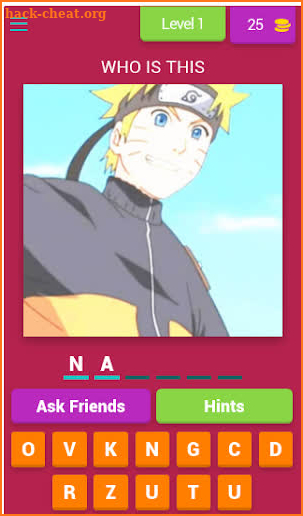 Anime Narutoo Quiz screenshot