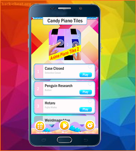 Anime Piano Tiles 2018 screenshot