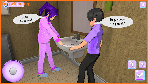 Anime Pregnant Mother Family Life Simulator Games screenshot