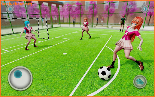 Anime School Girl Sim: High School Life Simulator screenshot