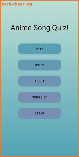 Anime Song Quiz! screenshot