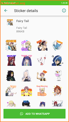 Anime Sticker for Whatsapp - WAStickerApps screenshot