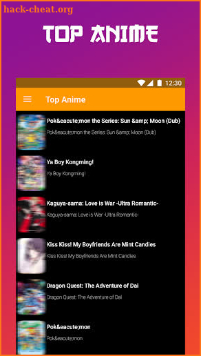 Anime tv - Anime Watching App screenshot