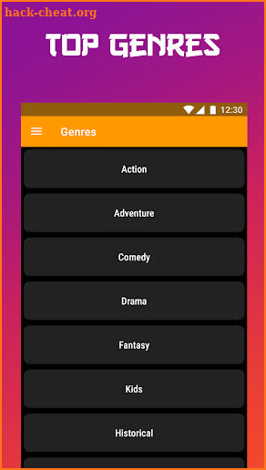 Anime tv - Anime Watching App screenshot