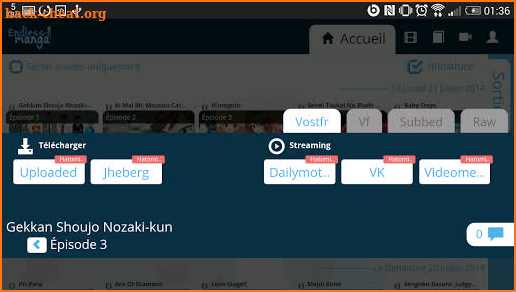 Anime Vostfr - Endless Manga screenshot
