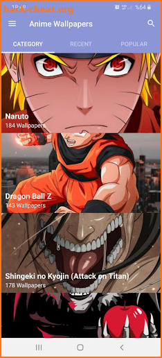 Anime Wallpapers Z 2020 screenshot