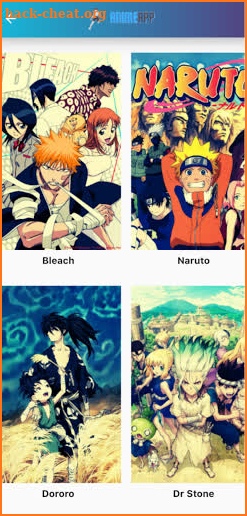 AnimeApp screenshot