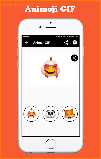 Animoji GIF screenshot