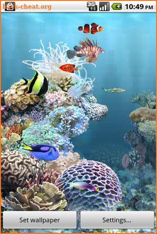 aniPet Aquarium Live Wallpaper screenshot