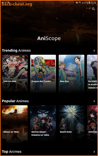 AniScope! Watch Anime Online screenshot