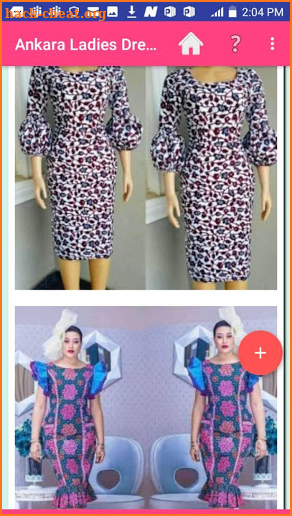 ANKARA LADIES DRESS STYLES 2019 screenshot